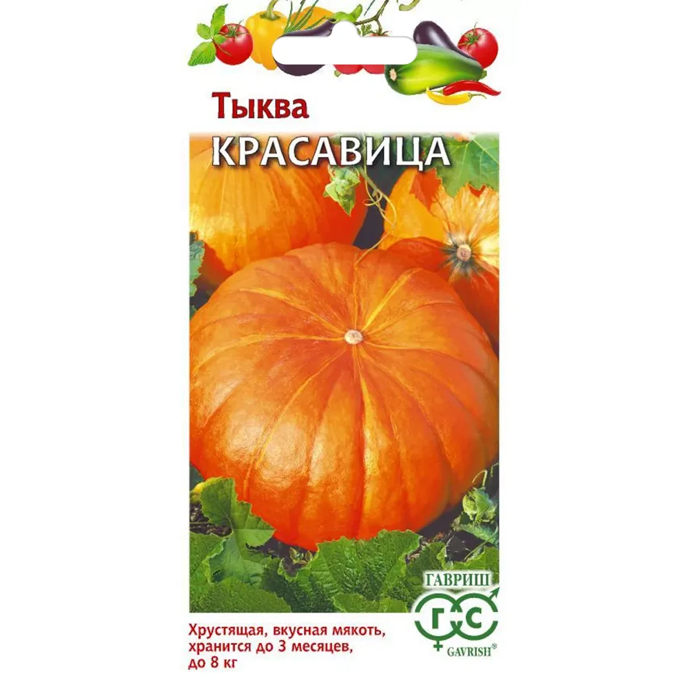 тыква крупноплодная красавица 1г