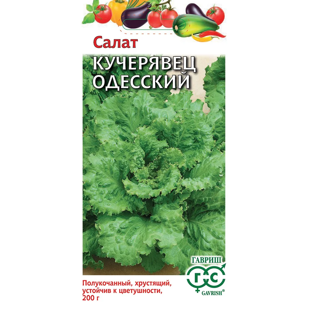 салат полукочанный одесский кучерявец 0-5г