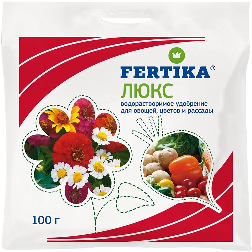 удобрение люкс универсальное 100г