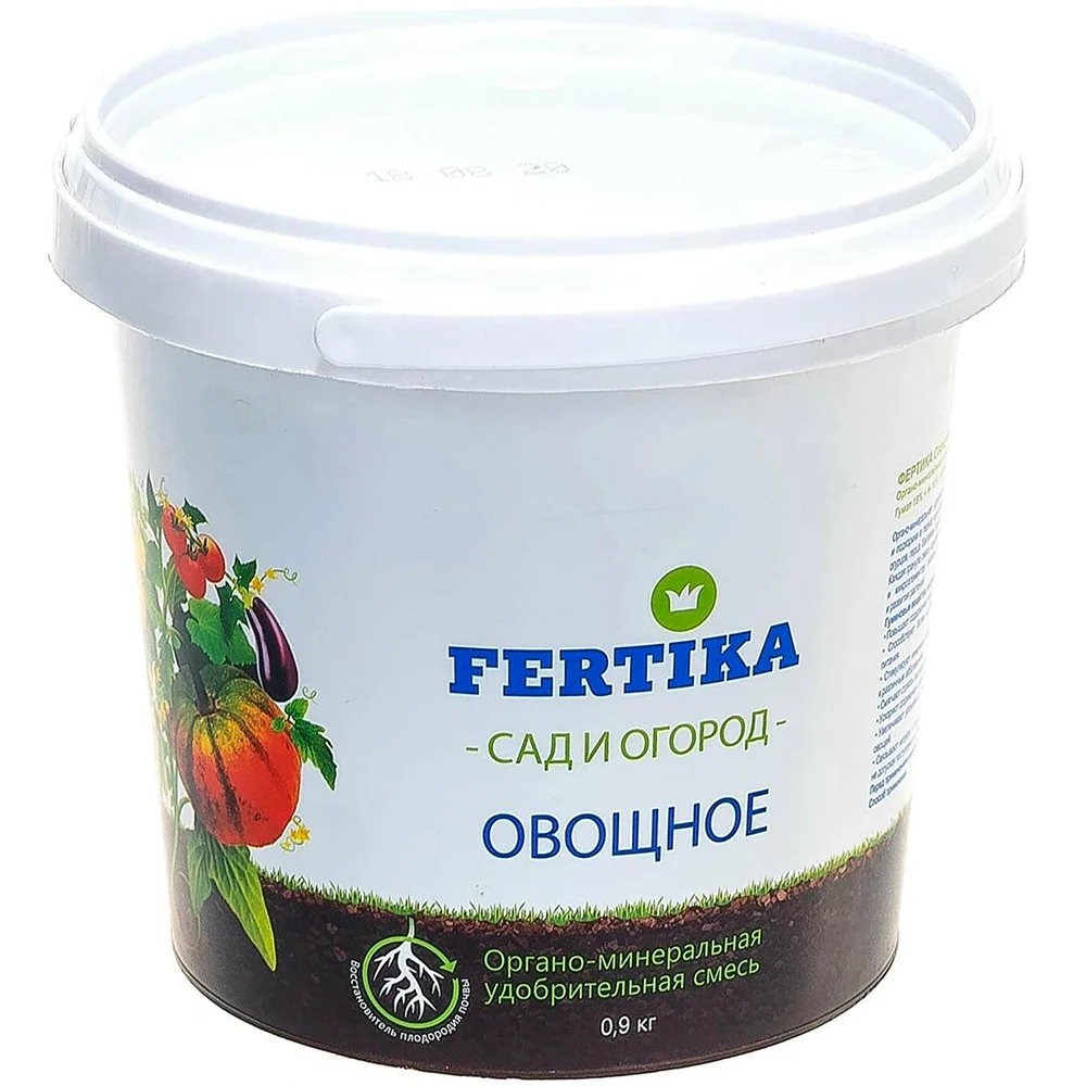 удобрение органо-минеральное для овощей 900г