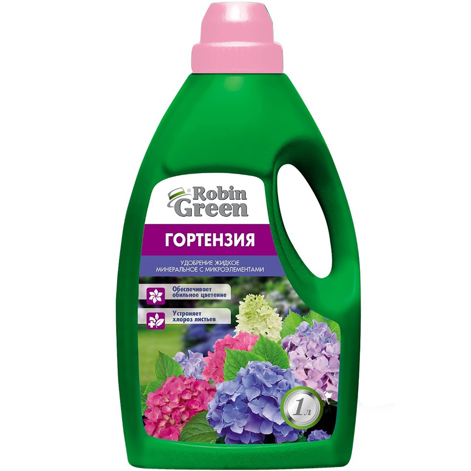 удобрение robin green для гортензий 1л