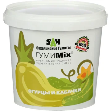 Удобрение органо-минеральное для огурцов и кабачков 900г
