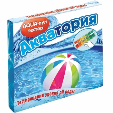 Тест-система Акватория для определения уровня ph воды 5 ампул по 2мл