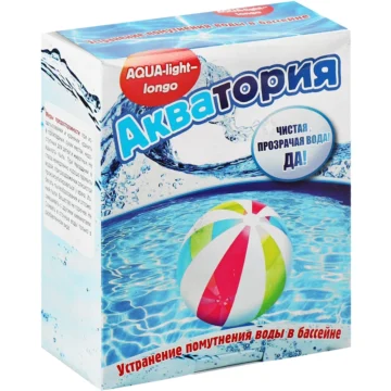 Средство от помутнения воды в бассейне Акватория 500г
