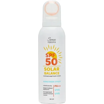 Солнцезащитный спрей-вуаль SPF50 водостойкий 180мл